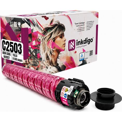 Inkdigo Toner 841927 kompatibel mit Ricoh Aficio MPC2003SP, MPC2004, MPC2004 TÜV-zertifiziert (1/5)