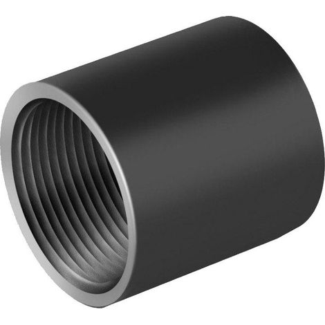 Manga de acero negro 66x76