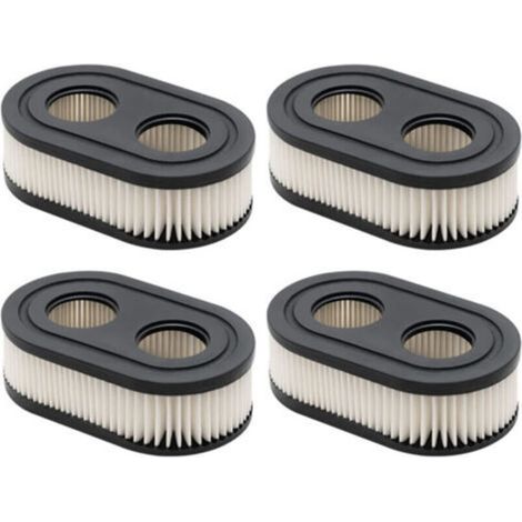 - Filtre a cartouche de filtre a air pour tondeuse a gazon 593260 798452 334404, compatible aux moteur de la serie 4247 5432 550E-550EX 625EX-725EX 09P00 09P702 4 pcs