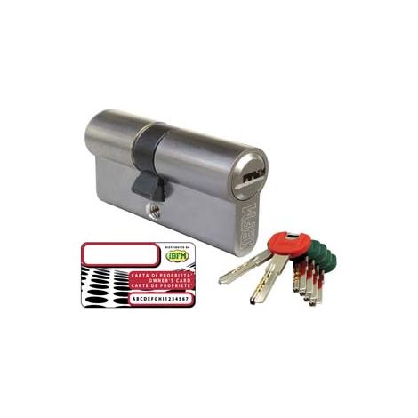 CILINDRO EUROPEO SAGOMATO 2306/CS- - mm.70 decentrato (30+40) - 1 pezzi IBFM