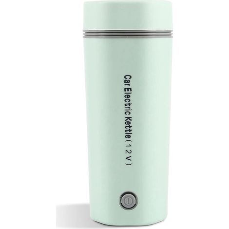 Bouilloire électrique de voiture BGHYHYHI, 350 ml, 3 en 1, acier inoxydable, verte, 12 V (1/5)