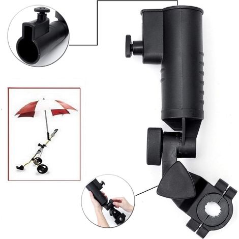 Support Parapluie - ABS Robuste - 31,5 cm - Diamètre 5 cm - Pour Chariot Golf Poussette Vélo - 1 Pièce (1/4)