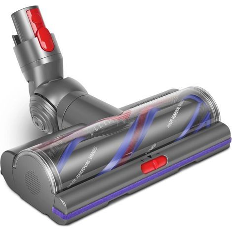 Testina per Dyson V8 V10 V11 V7 V15 SV10 SV11 SV12 SV14, spazzola elettrica per la pulizia, ricambi per pavimenti, tappeti duri, anti-groviglio (1/4)