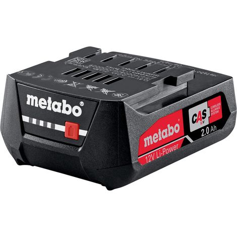 Metabo CAS 625406000 12V 2.0Ah Li-ion Battery (1/2)