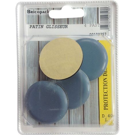 Patin glisseur pour meubles, 40 mm, 4 unités (1/3)