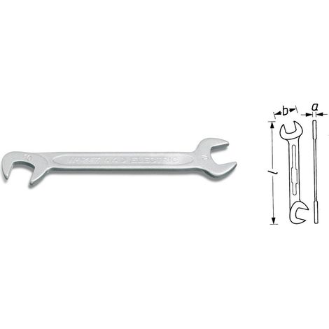 Clé double petit 4,5mm Hazet (1/2)