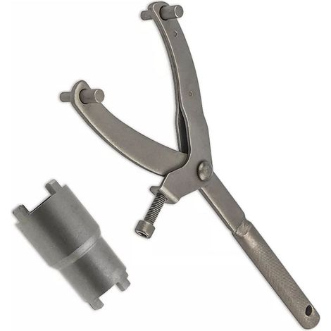 Clé à molette pour volant moteur de moto, douille anti-déformation pour écrou de blocage d'embrayage de scooter, moteur magnétique (1/5)