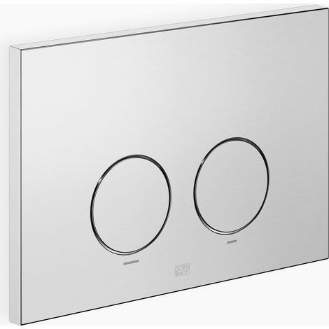 Plaques de déclenchement Dornbracht pour réservoirs de chasse