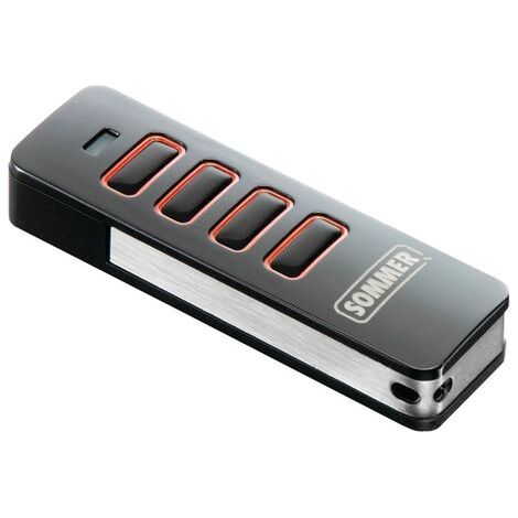 Télécommande radio SOMMER PearlVibe à 4 boutons - 4019V000 (1/5)
