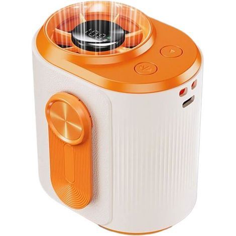 HONORNIC - Ventilateur portable avec affichage numérique réglable à plusieurs niveaux, idéal pour les voyages et le camping en plein air (1/5)