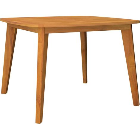 Maison Exclusive - Mesa de jardín madera maciza de acacia 110x110 (1/5)