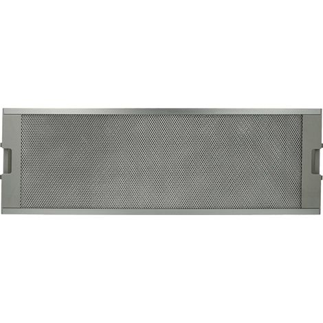 vhbw Filtro metálico de grasa compatible con Imperial DMA 64/4/B 001, DMA 64/4/NL 001 campana extractora metal