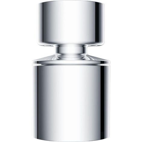 Mousseur Robinet Cuisine 22mm, Économiseur d'eau Double Fonction, Rotation 360°, 5 Adaptateurs, Dimensions 27.6×27.6×66 mm (1/5)