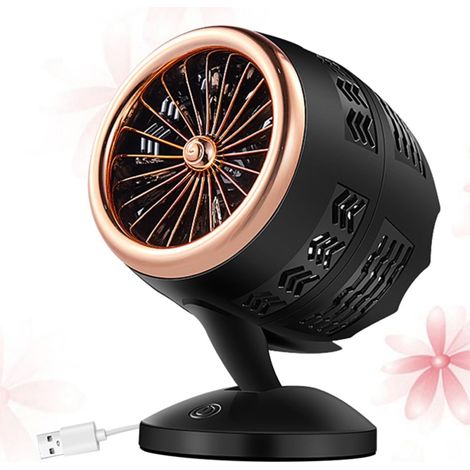 Toyvian Mini Ventilateur USB Portable pour Bureau Faible (1/5)