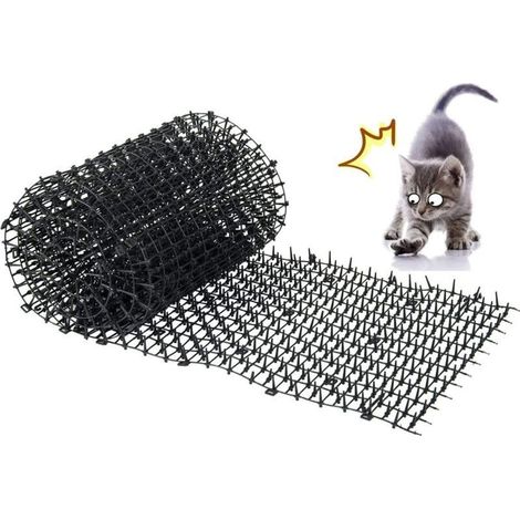 Tapis Anti-Chat avec Epine Grille Jardin Anti Chiens, Chats Animaux de Compagnie 200 x 30 cm (1/5)