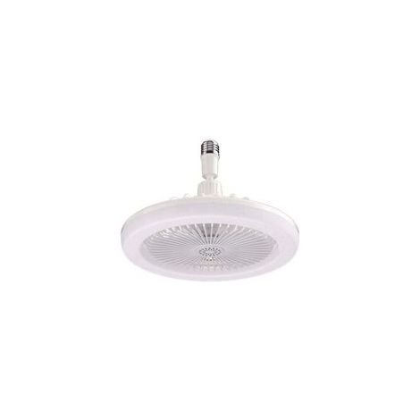 Ventilateurs de Plafond avec TéLéCommande et Lampe, Base Convertisseur E27, Intelligents Silencieux Pour Chambre à Coucher Salon (1/4)