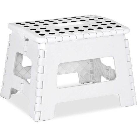 Tabouret pliant pour enfants, robuste, supporte jusqu'à 136 kg, idéal pour la maison et la cuisine (1/4)