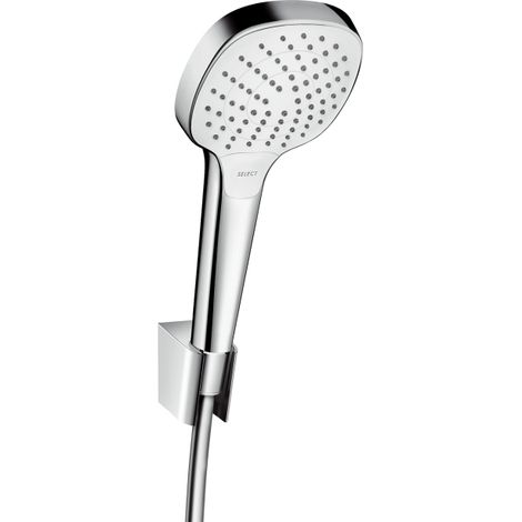 Set Porter'S 1,25m/Croma Select E 110 Vario, bianco/cromo (26425400) (1/2)