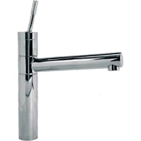 Rubinetto Cucina Miscelatore Monocomando Lavello in Ottone Vercelli Cromato (1/3)