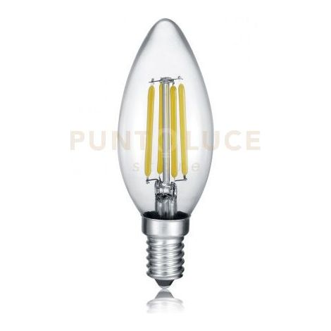 CONFEZIONE 3 LAMPADINE LED WIRE OLIVA TRASPARENTE 2W, 250LUMEN, 2.700K D.3,5CM H. 9,8CM ATTACCO E14