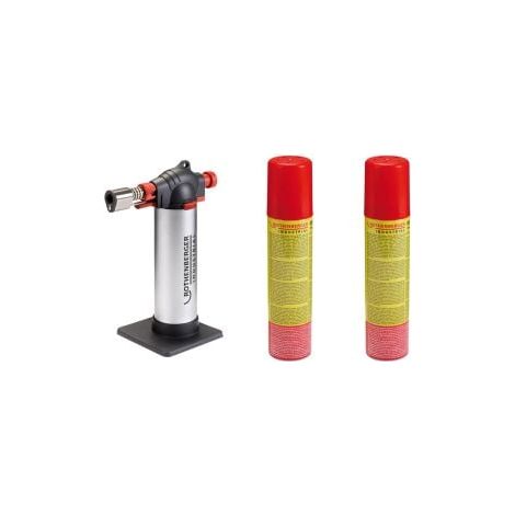 ROTHENBERGER Industrial  Crème Brûlée  Set incl.  2x gas  di ricarica  - 1500005179