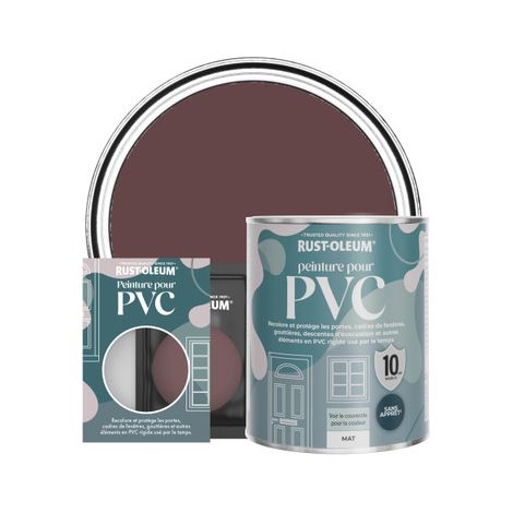 Peinture pour PVC, Finition Mate - Mûre (1/2)