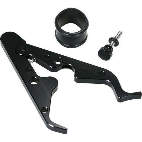 Universel Moto Regulateur De Vitesse Assistance Accelerateur Poignet Poignee De Verrouillage Crampon Aluminium Avec Anneau En Silicone Proteger Poignee D'Accelerateur (1/5)
