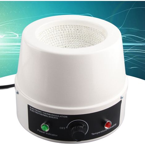 Manteau chauffant électrique thermostatique de laboratoire, 500 mL, norme européenne 220 V (1/5)