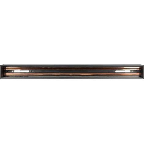 V-TAC Binario Faretti Magnetici a Superficie/Sospensione/Incasso 100cm Nero (1/4)