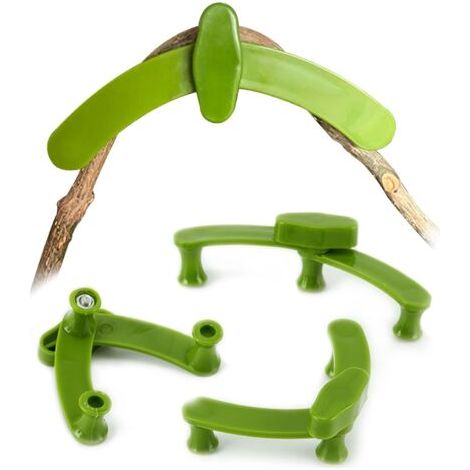 Lot de 20 pinces à cintrer réglables à 360 degrés pour plantes - Pour bonsaï, élagage, tirage et façonnage des branches d'arbres fruitiers (1/5)