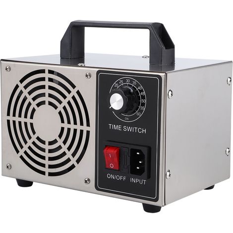 Générateur d'ozone 20 g, ozoniseur, purificateur d'air avec minuterie pour la maison, la serre et la ferme (prise UE 220 V). (1/5)