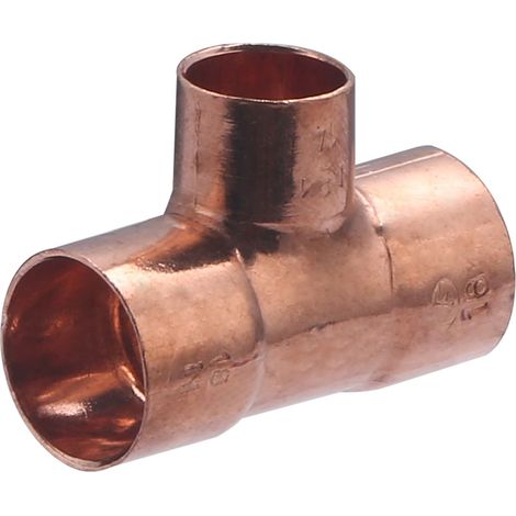Té cuivre à souder femelle réduit NOYON & THIEBAULT - Øs 18-14-18 mm - 974-181418L1 (1/4)