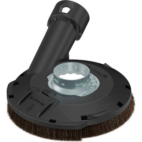 Bosch – Hood d'extraction de poussière PRO 115/125 mm – Accessoire pour meuleuse angulaire – Pour espaces confinés – Coupez sans éclat (1/5)