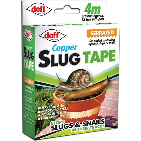 Slug & Snail Adhesive Copper Tape - CDU 4M DOFAM004DS (1/4)