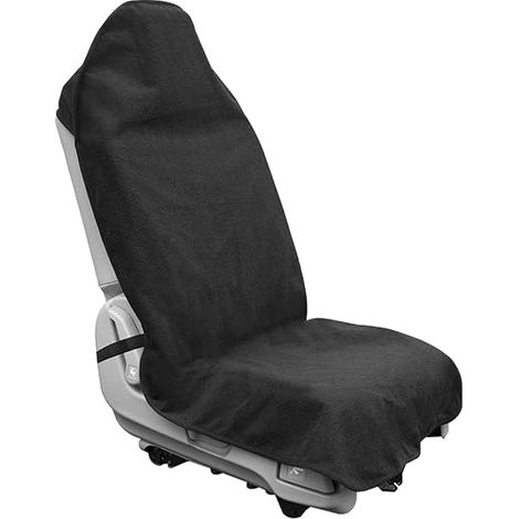 Housse De Siege Voiture, Protection Siège Auto Universel Avant Couvre Individuel Etanche, Siège Accessoire Interieur Universelle Voitures, Camionnettes(Noir) (1/5)