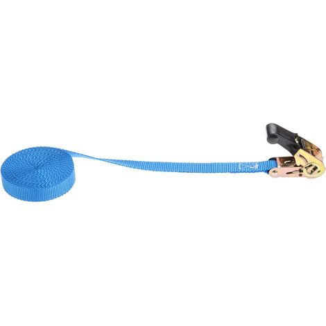 2 cinghie per bagagli con ganci a "S" - 5 m x 25 mm OUTIFRANCE