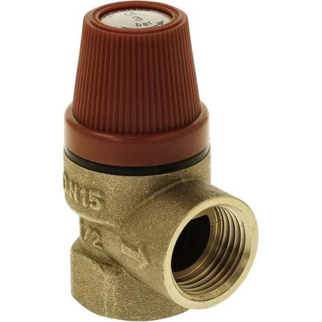 Soupape de sécurité pour pompes à chaleur air-eau