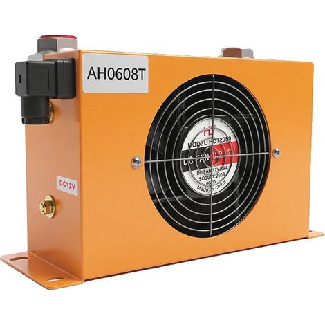 Raffreddatore d'aria idraulico, Capacità di raffreddamento: 2,3 kW, Portata: 60 L/min, Potenza ventola: 48 W, Dimensioni: 34x23x14 cm, Peso: 3,4 kg (1/5)