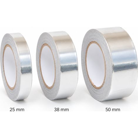 Nastro Sigillante in Alluminio Pieno per Policarbonato Alveolare 12,5 m - Misura: 38 mm × 12,5 m lastre 16–20 mm