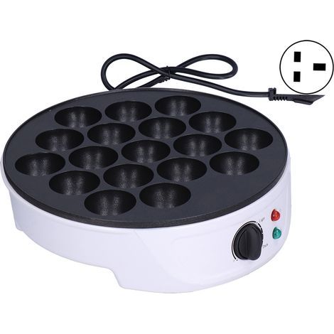 18-Hole Takoyaki Maker, Portable Mini Electric Octopus Dumpling Pan, Breakfast Appliance (1/5)