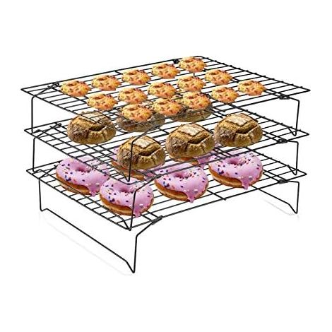Cooling and cooking rack,Bread baking tray,Metal (1/5)