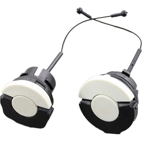 Bouchon d'essence et bouchon d'huile (2 tailles) 1 grand + 1 petit pour Stihl Tronçonneuse MS210 230 250 360 440 660 361 460 (1/5)