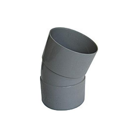 COUDE PVC A 20° POUR EVACUATION DOUBLE FEMELLE (1/3)