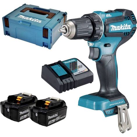 [GEBRAUCHT] B-Ware Makita Akkubohrschrauber DDF485RFJ 18V 50Nm 2 Akkus Koffer Ladegerät 1,4kg (1/2)