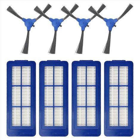 Filtre à brosse latérale de rechange pour aspirateur robot hybride Eufy Robovac G10 (1/5)