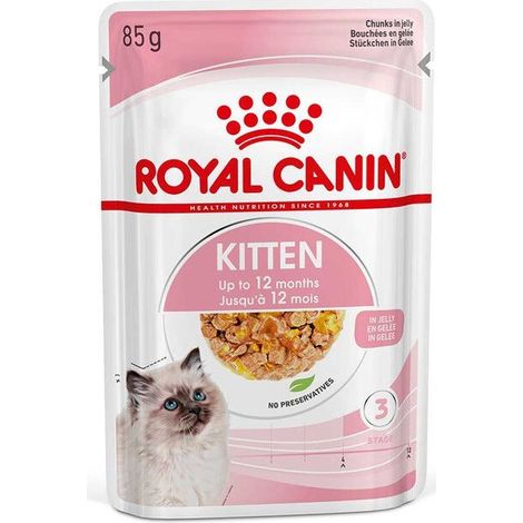 Royal Canin Cat Kitten in Gelatina - Royal Canin Cat Kitten in Gelatina - Bustina Da 85 Gr (1/2)