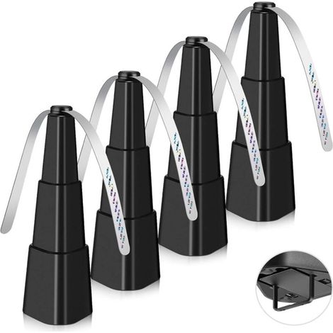 Ulisem Repellente per Mosche - Ventilatore Repellente per Zanzare Ventilatore Repellente per Zanzare Senza Usare Prodotti Chimici Repellente per Mosche per Tenere Lontane le Mosche Goditi i Tuoi Pasti (1/4)