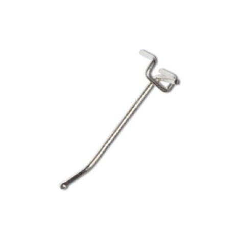 GANCI PER PANNELLO FORATO cm. 15 ZINCATO