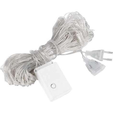 Guirlande Lumineuse - Filet 1,5 M X 1,5 M - 96 LED - Pour Décoration Intérieure Et Extérieure - Mariage Fête Jardin - 1 Pièce (1/5)