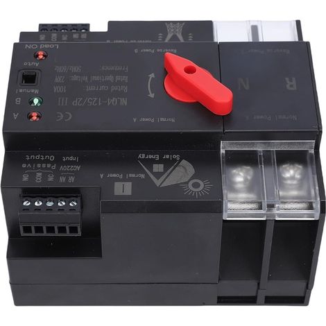 Chave De Transferência Automática Dupla Alimentação, 2p 100 A Ca 50/60 Hz Chave Transferência Manual (1/5)